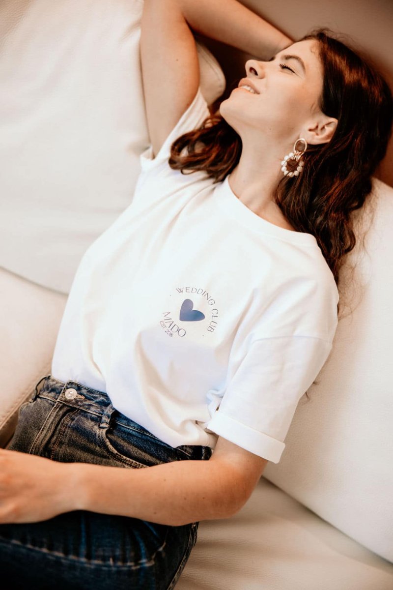T-shirt pour mariée wedding club – Image 3