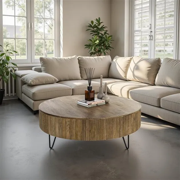 Table Basse Bois 120 cm